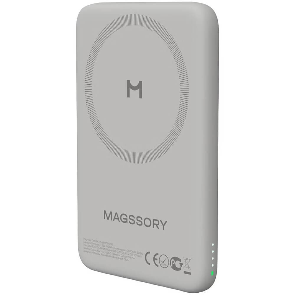 Внешний аккумулятор Magssory Core 5K 5000 мAч с MagSafe PBN003t 3990₽