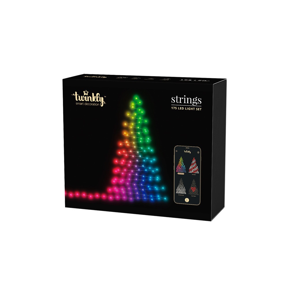 Умная гирлянда Twinkly Strings RGB 175 (TWS175STP-BEU)