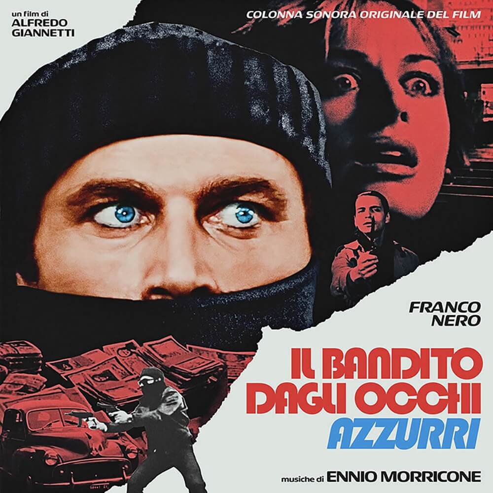 Ennio Morricone / Il Bandito Dagli Occhi Azzurri (Blue Transparent Vinyl)