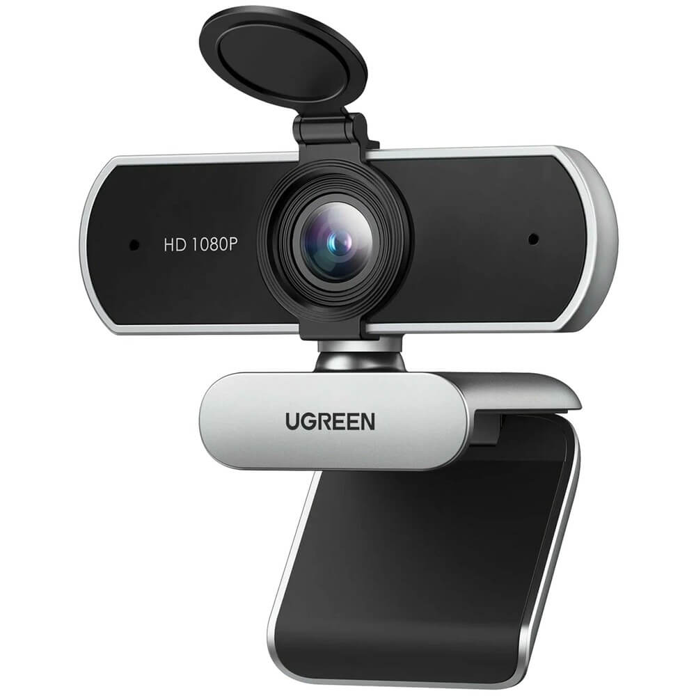Веб-камера Ugreen CM678 USB Full HD светло-серый (75326)