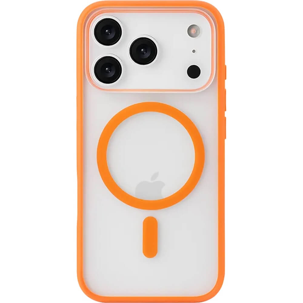Чехол uBear Cloud Mag Case MagSafe для iPhone 17 Pro оранжевый (CS578OR63PMT-I25M)