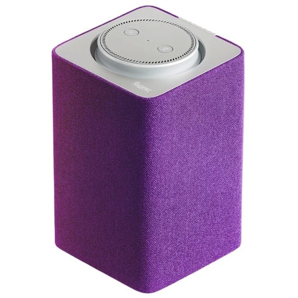 Портативная акустика Яндекс. Станция с голосовым ассистентом Алиса, фиолетовая, цвет фиолетовый - фото 1