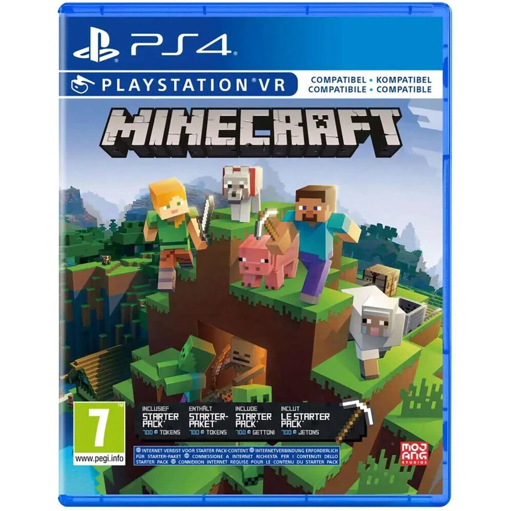 Minecraft PS4, русские субтитры