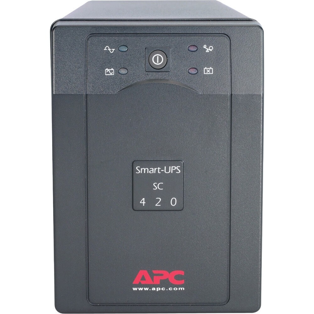 Источник бесперебойного питания APC Smart-UPS SC SC420I Black - фото 1