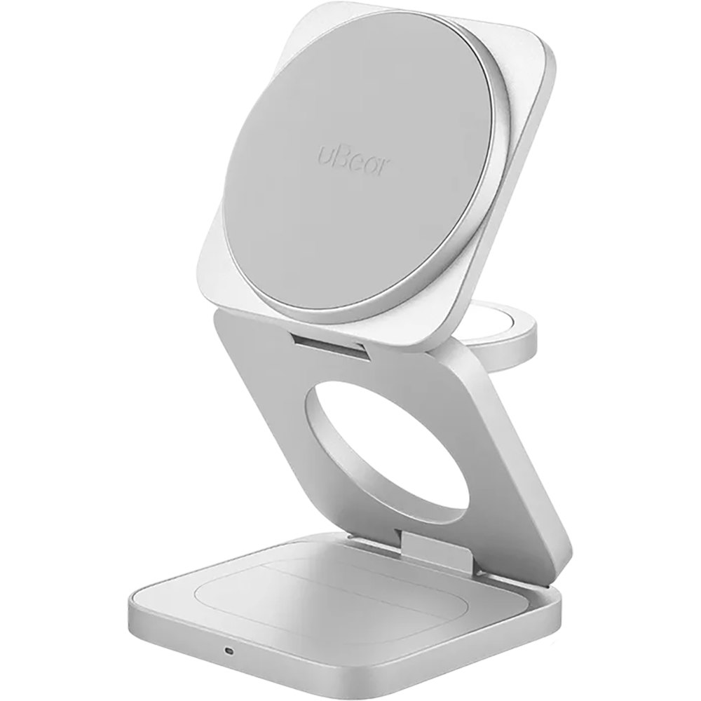 Беспроводное зарядное устройство uBear Balance Slim серебристый (WL24SL31BS-AW)