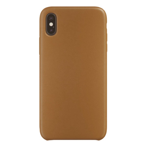 Чехол для смартфона uBear Capital Leather Case для Apple iPhone XS Max, коричневый - фото 1