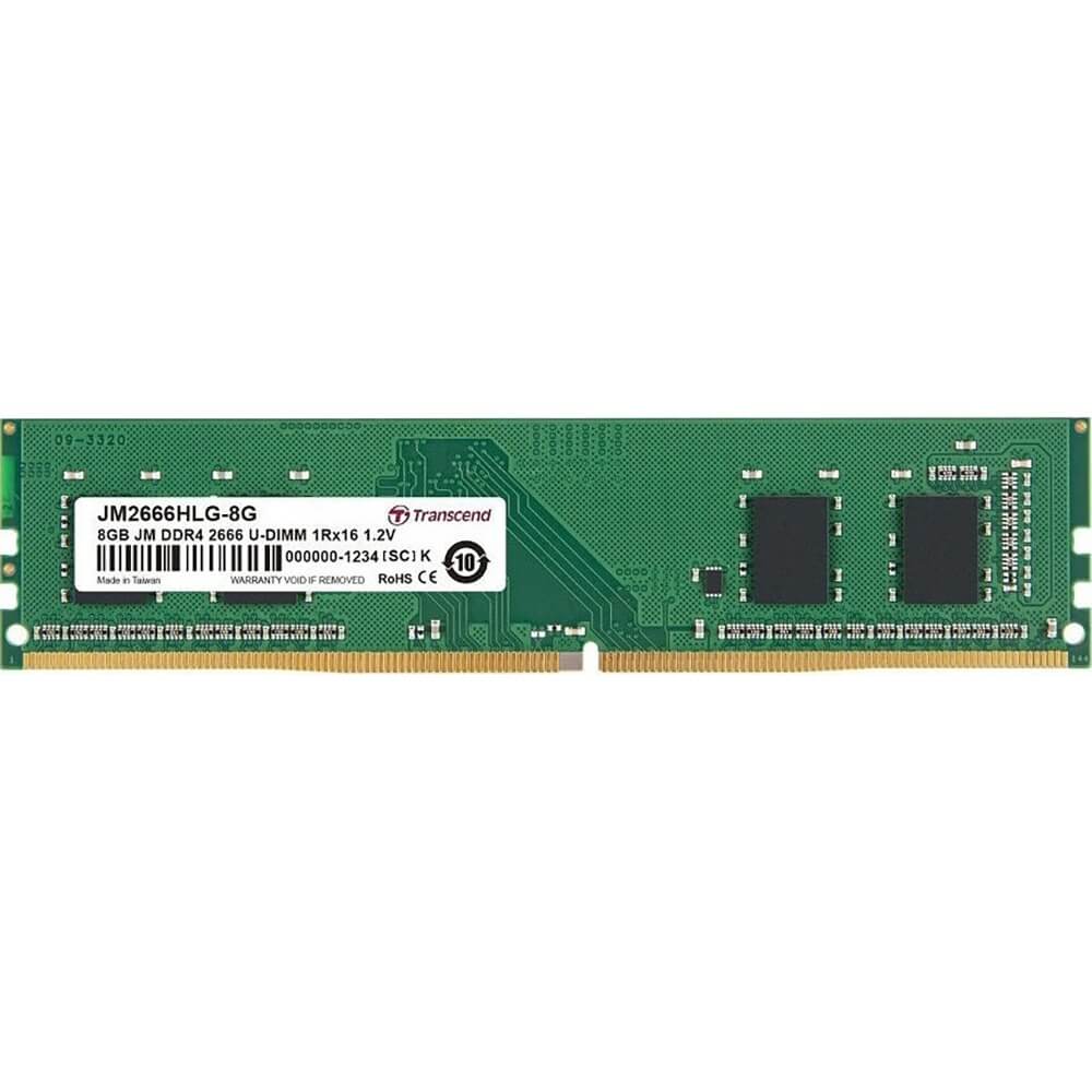 Оперативная память Transcend 8GB DDR4 CL19 (JM2666HLG-8G)