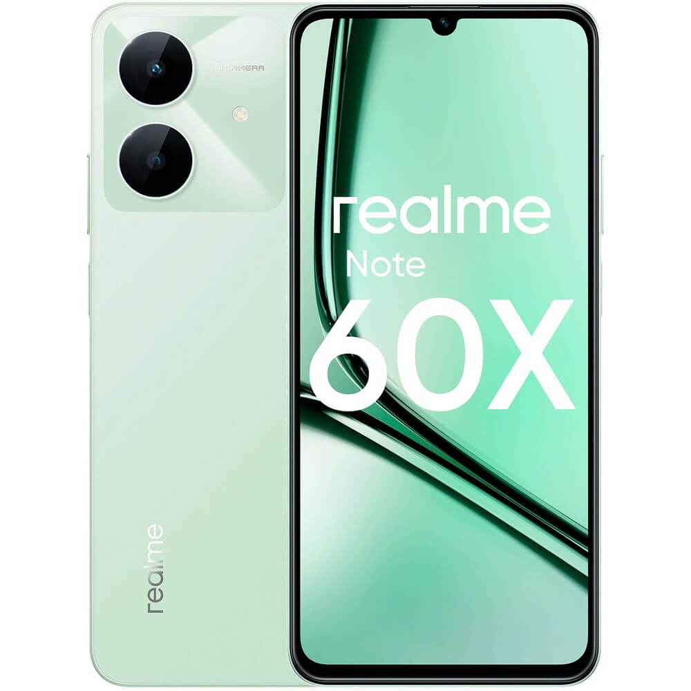 Смартфон Realme Note 60х 3+64 ГБ зелёный