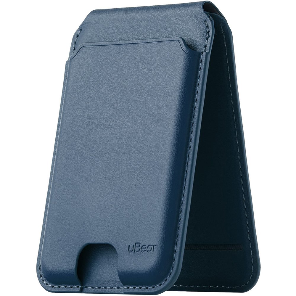 Картхолдер uBear Fold для Apple с MagSafe синий