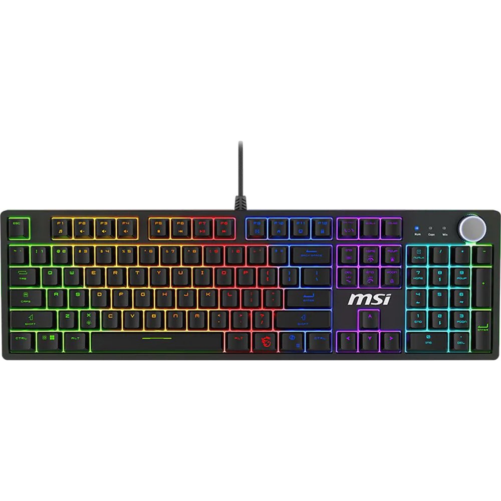 Клавиатура MSI FORGE GK320 красный