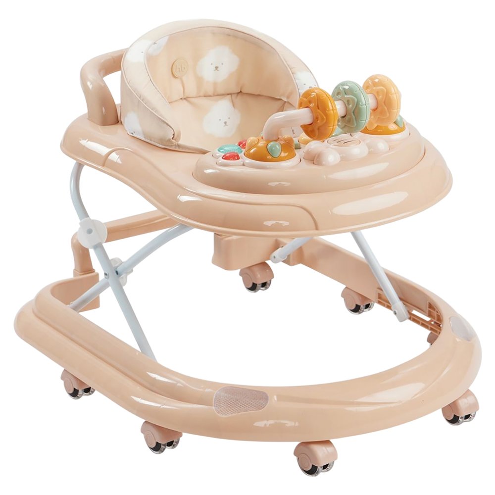 Детские ходунки Happy Baby Smiley V2 бежевый