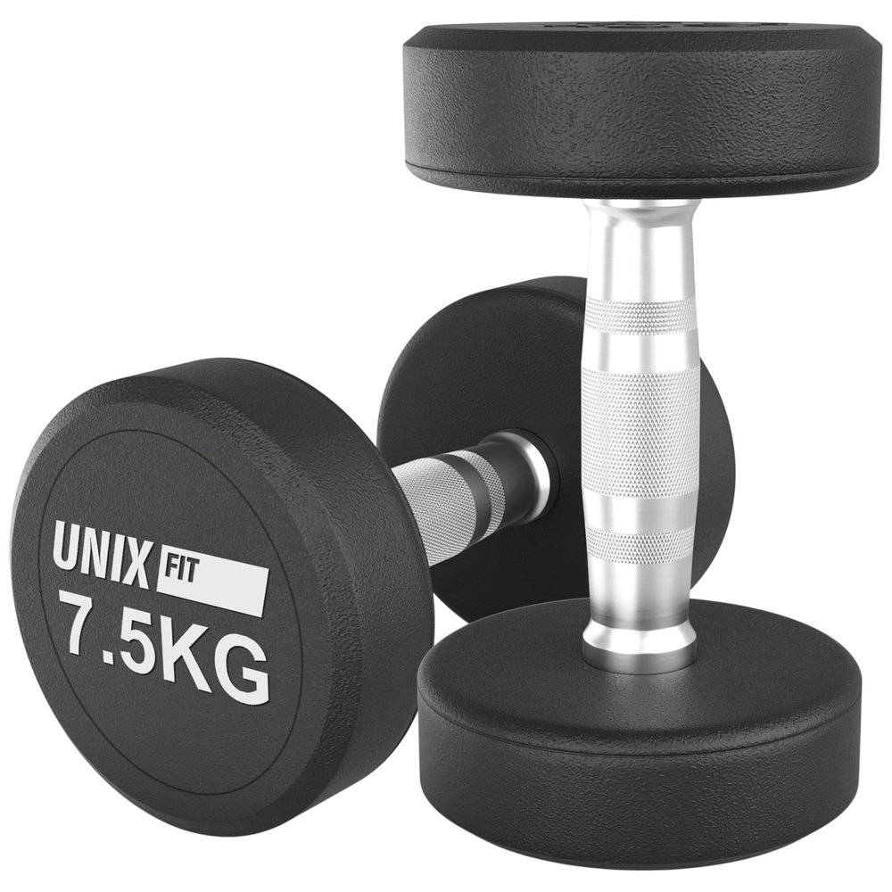 Набор гантелей UNIX Fit PRO DBRND7_5PBKx2