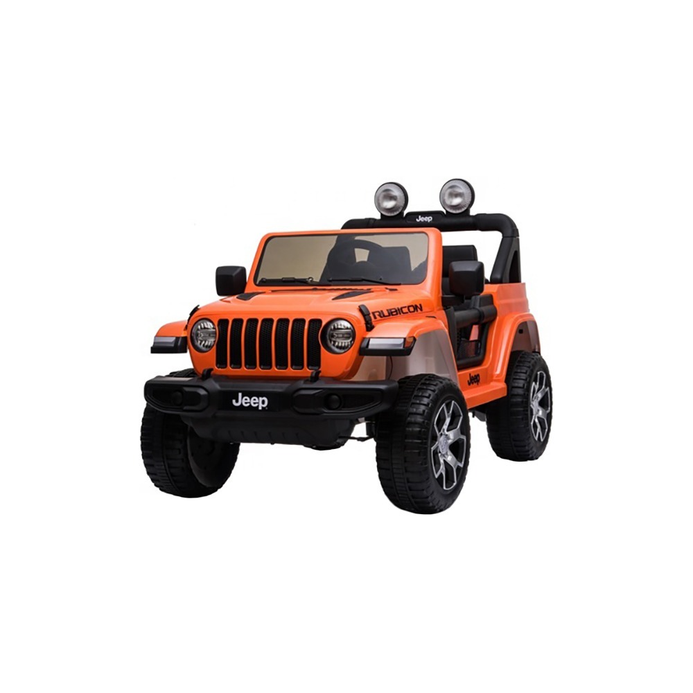 Детский электромобиль Toyland Jeep Rubicon DK-JWR555 оранжевый от Технопарк