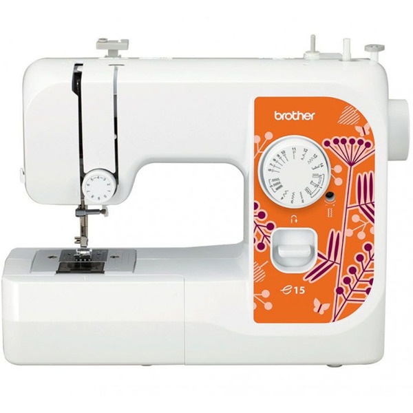 Швейная машинка Brother E15, цвет оранжевый - фото 1