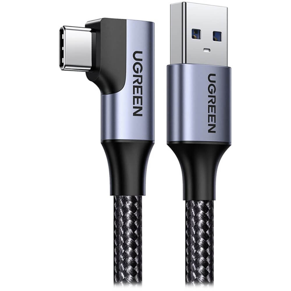 Кабель Ugreen US385 USB-A/USB-C Male 3.0 1 м чёрный