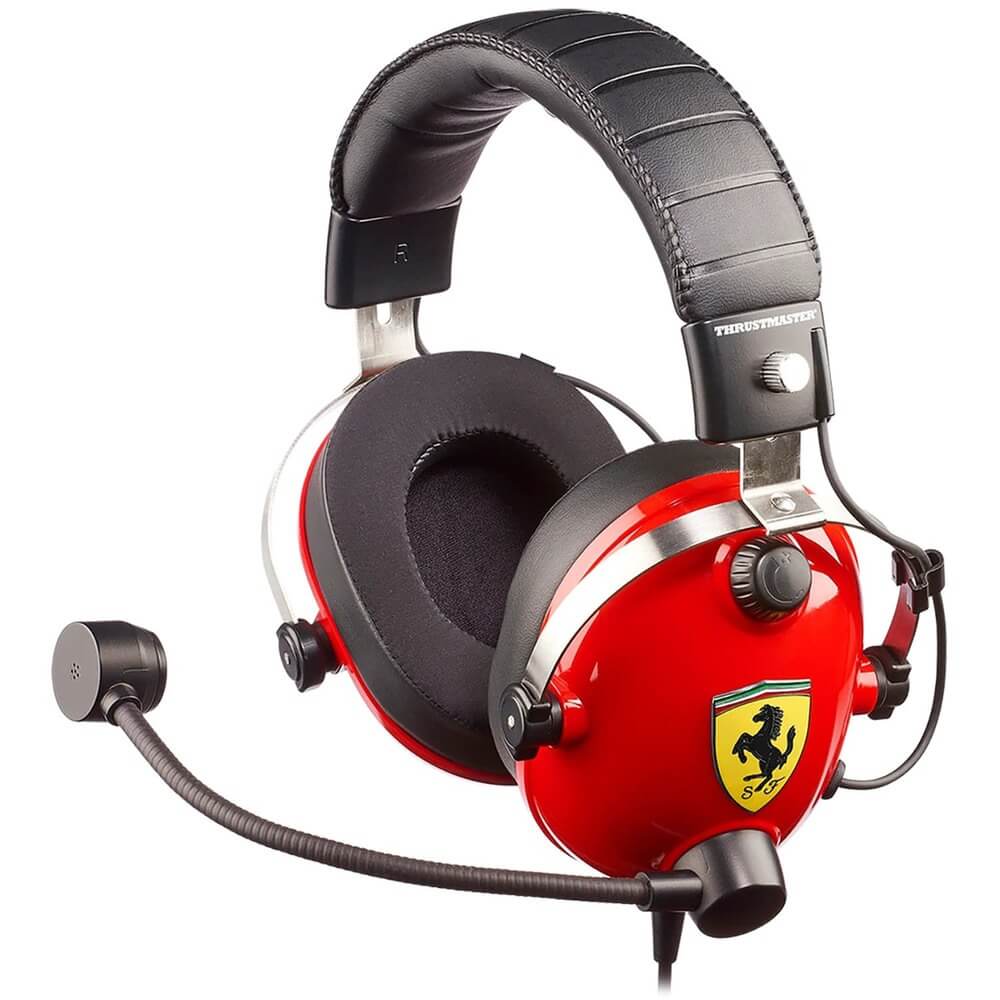 Гарнитура Thrustmaster T.Racing Scuderia Ferrari Edition, цвет красный