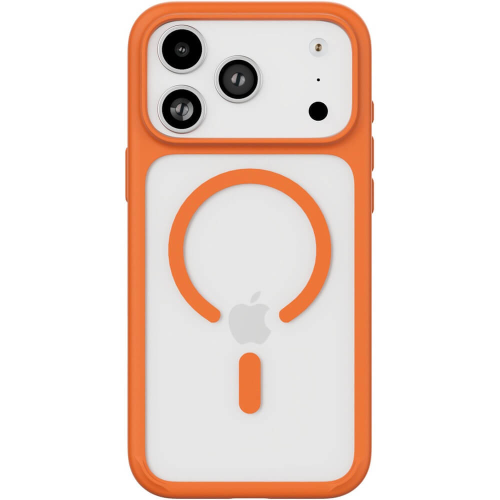 Чехол uBear Shade Case MagSafe для iPhone 17 Pro Max оранжевый (CS598OR69PSH-I25M)