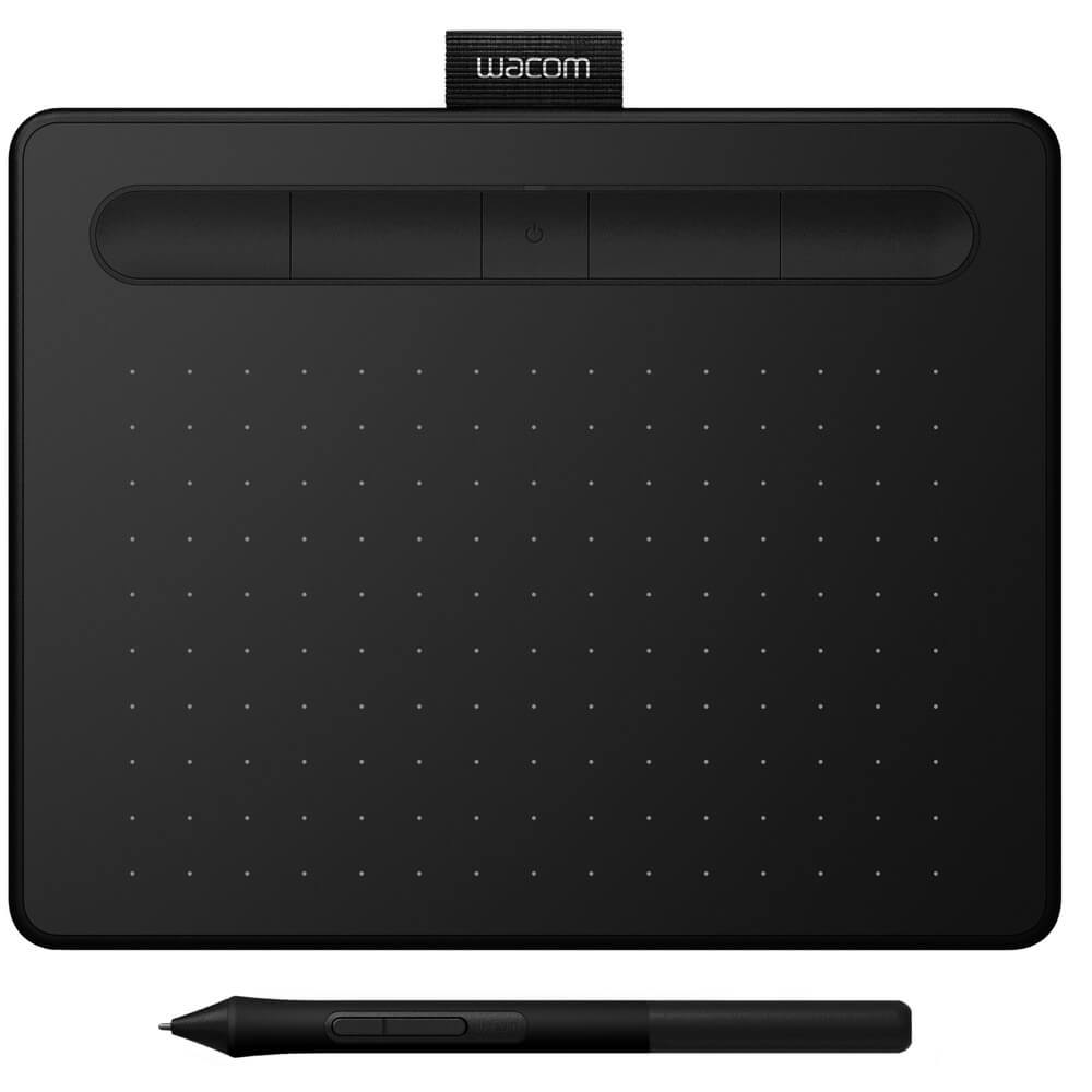 Графический планшет Wacom Intuos M Bluetooth CTL-6100WLK-N Black от Технопарк