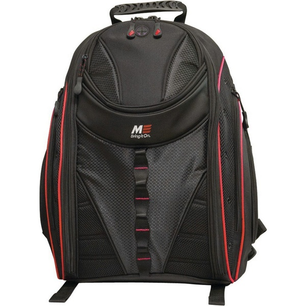 Сумка Mobile Edge Express Backpack 2.0 Black w/Red Trim Express Backpack 2.0 Black w/Red Trim - фото 1