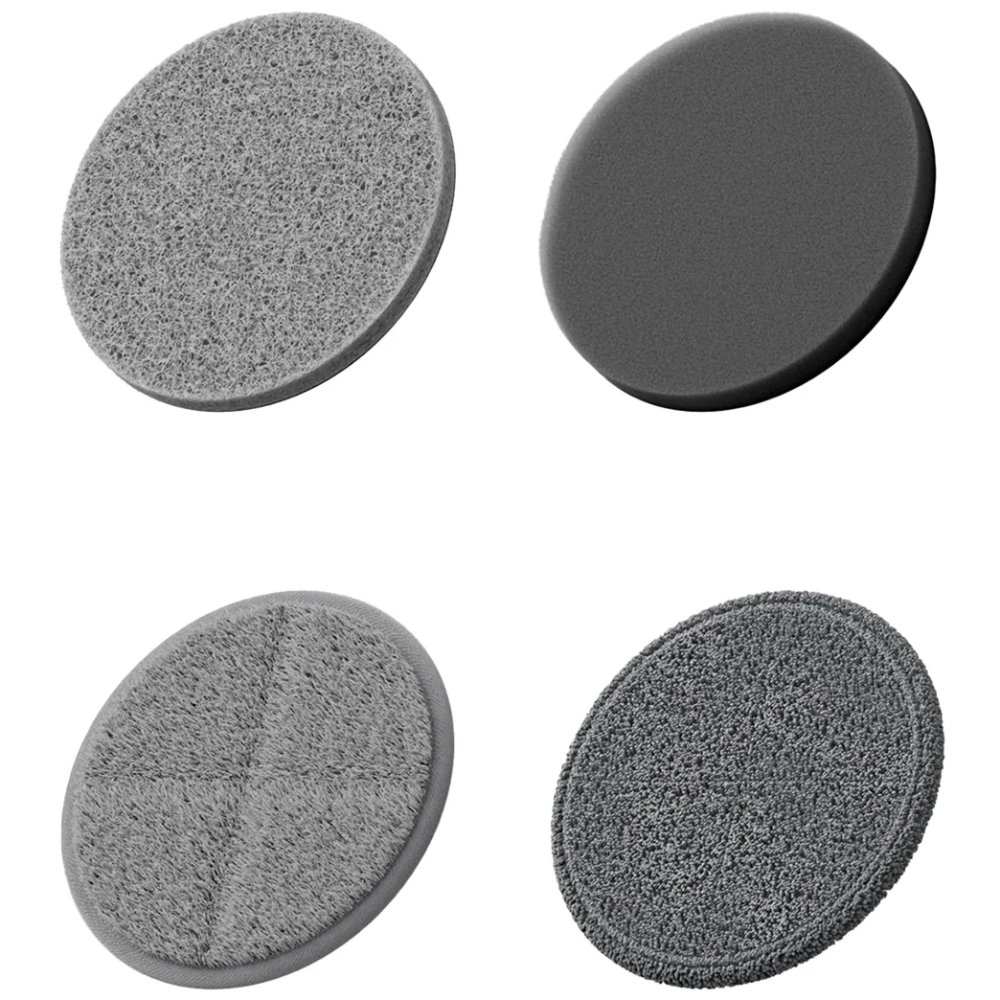 Сменные мопы для HOTO Flexi Cordless Spin Scrubber 4-Piece Replacement Pad (QWQJA16)