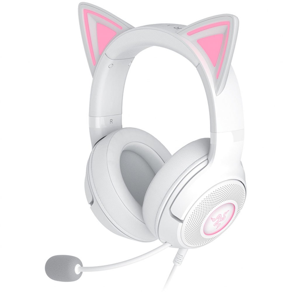Компьютерная гарнитура Razer Kraken Kitty V2 белый