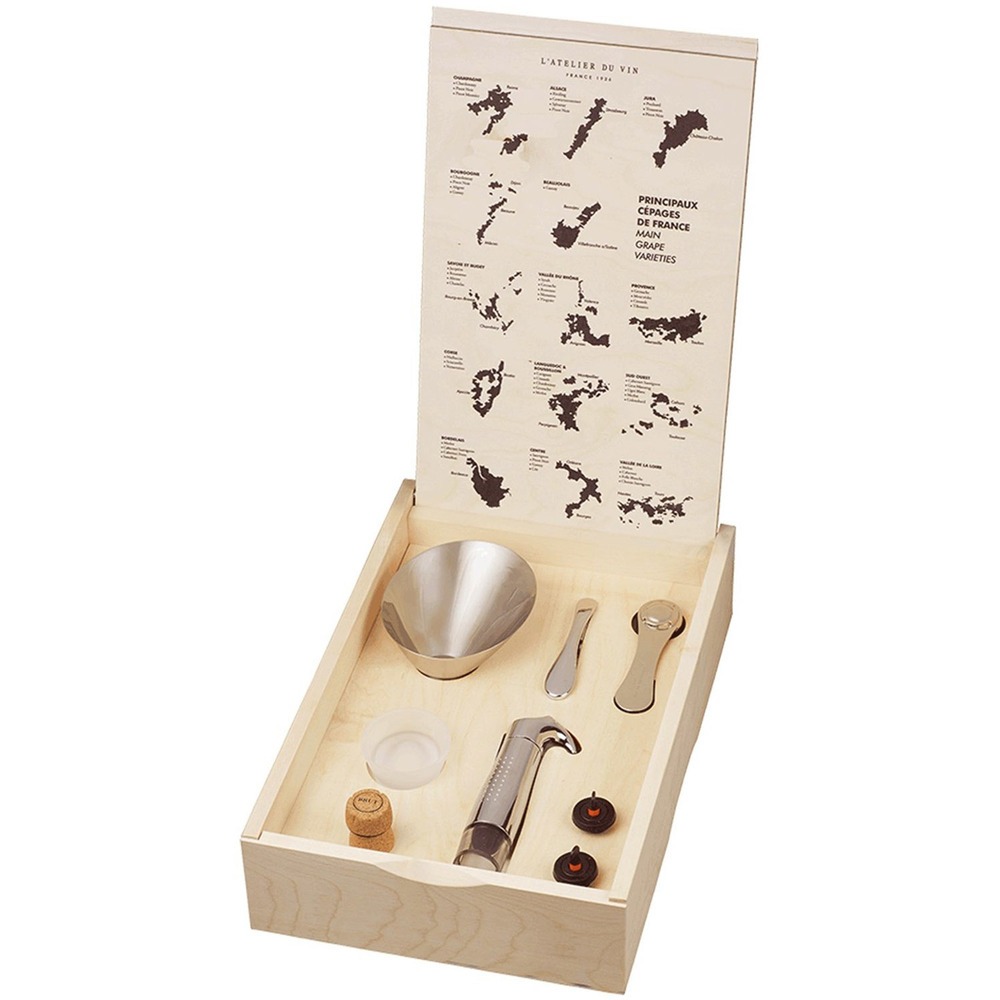 Набор для вина и шампанского L'Atelier du Vin Oeno Box Connoisseur №3