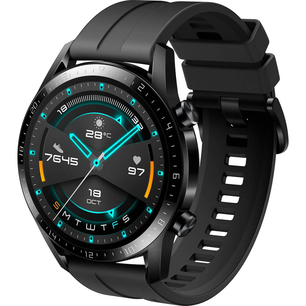 Смарт-часы Huawei Watch GT 2 Matte Black (LTN-B19) от Технопарк