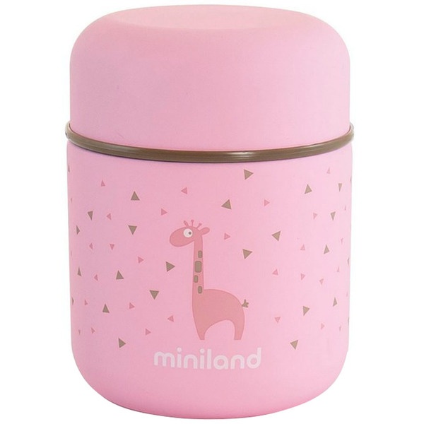 Детский термос Miniland Silky Thermos Mini 89245, цвет розовый