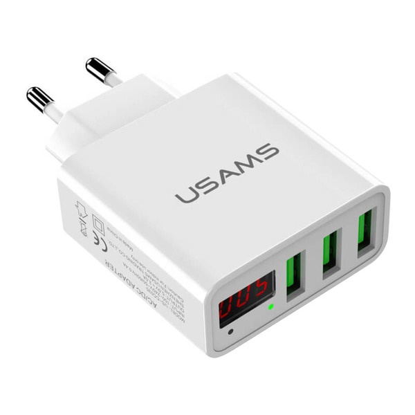 Зарядное устройство Usams CC35TC04 (USB 2.0), белый CC35TC04 (USB 2.0), белый - фото 1
