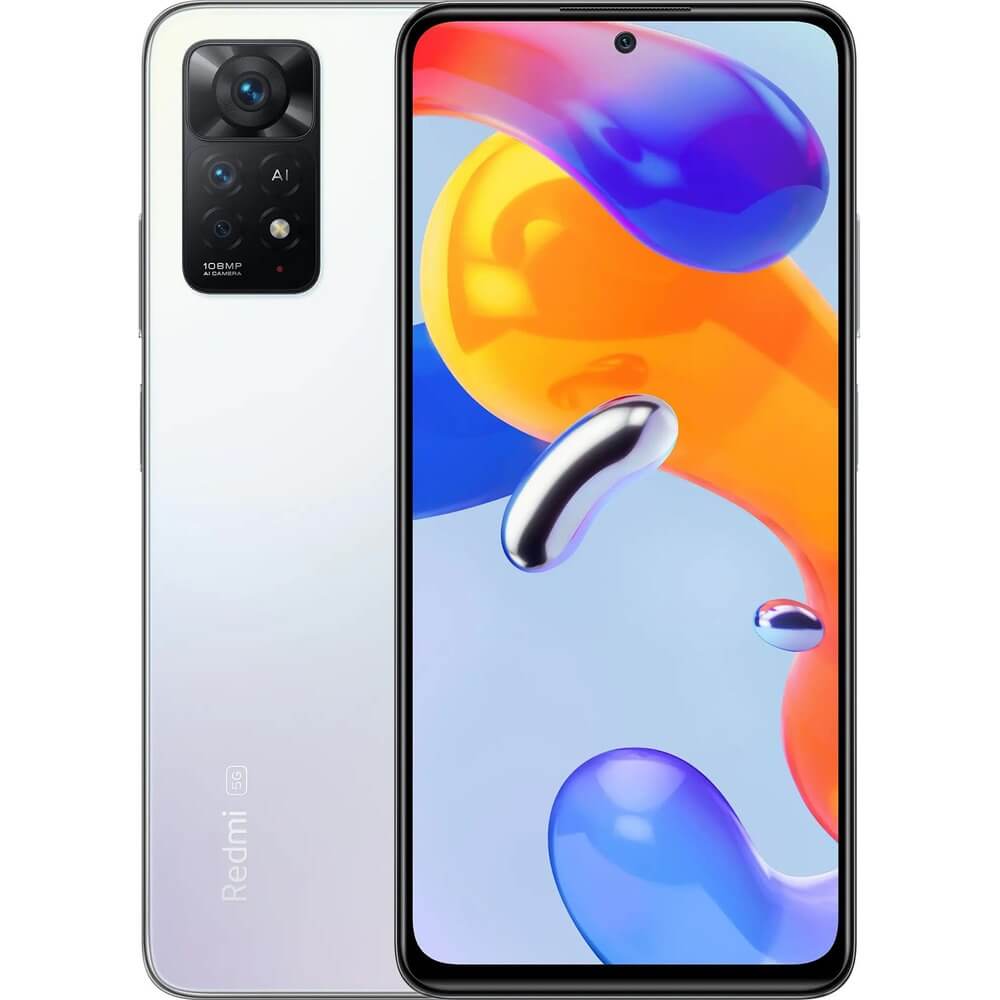 Смартфон Xiaomi Redmi Note 11 Pro 5G 128 ГБ белый лёд