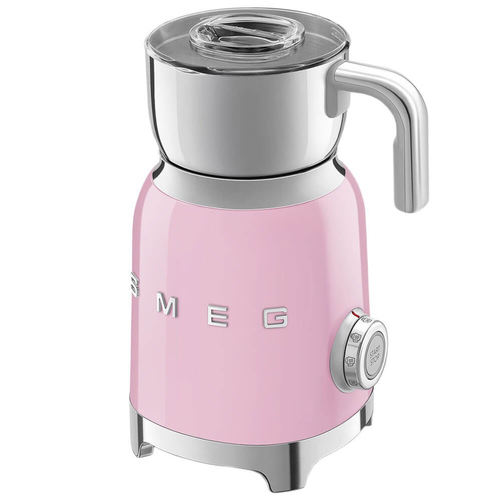 Вспениватель молока Smeg MFF01PKEU, цвет розовый - фото 1