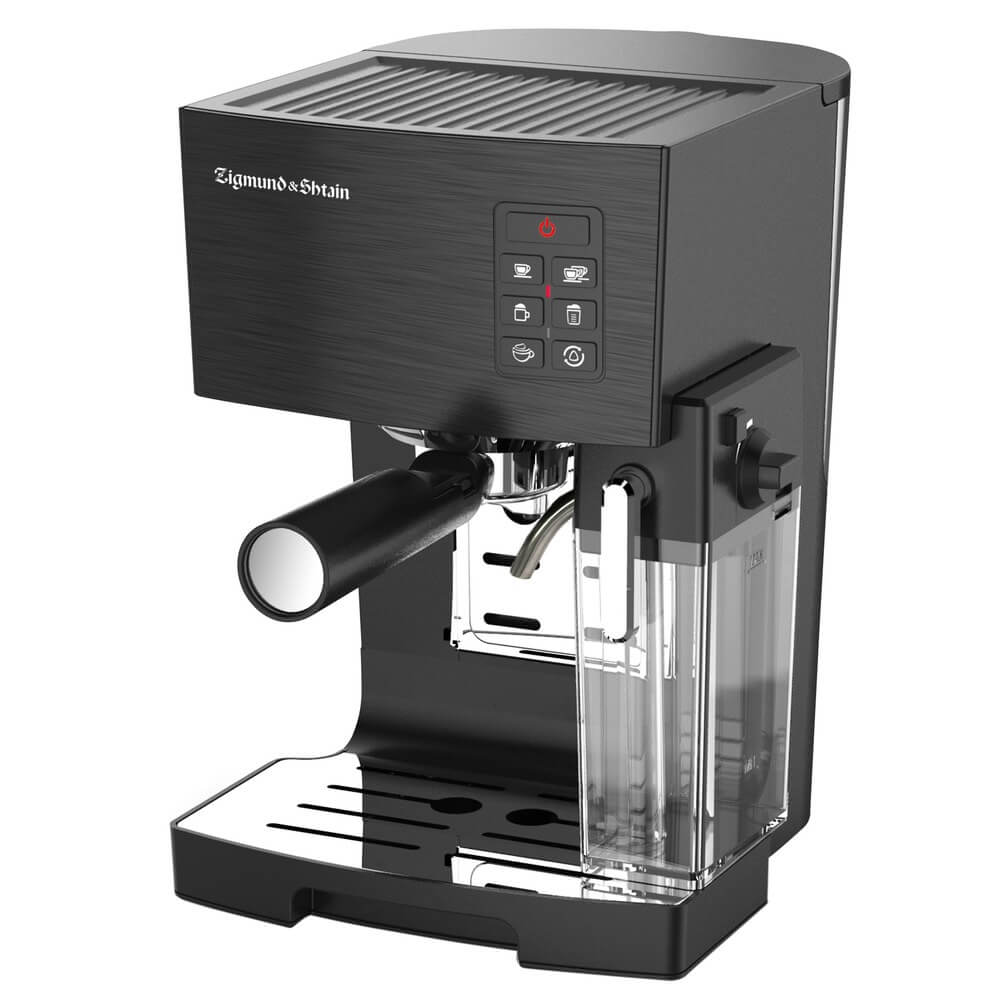 Кофеварка Zigmund Shtain ZCM-889 Al Caffe, цвет чёрный - фото 1