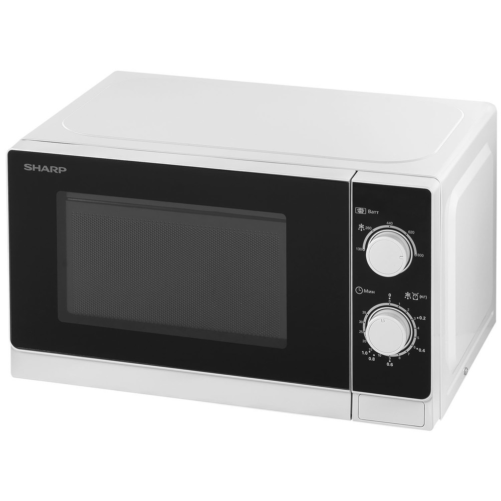 Микроволновая печь Sharp R-2000RW, цвет белый - фото 1