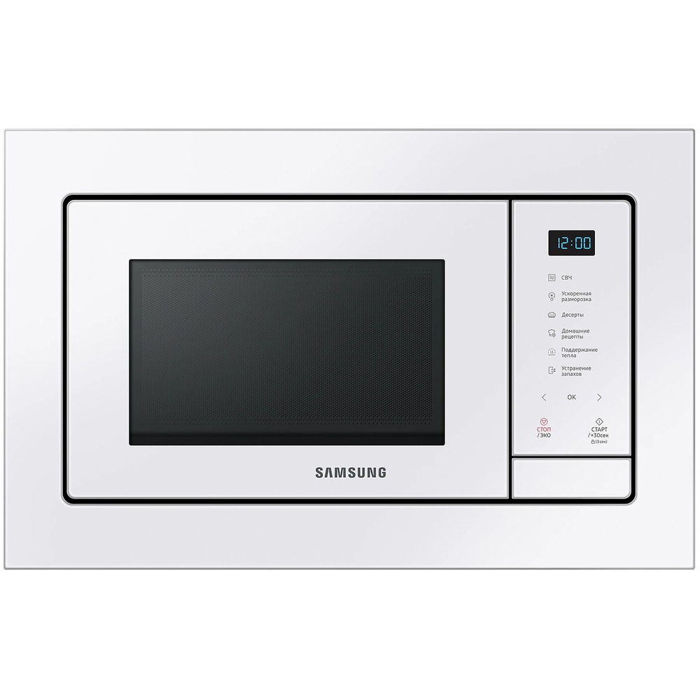 Встраиваемая микроволновая печь Samsung MS20A7118AW, цвет белый - фото 1