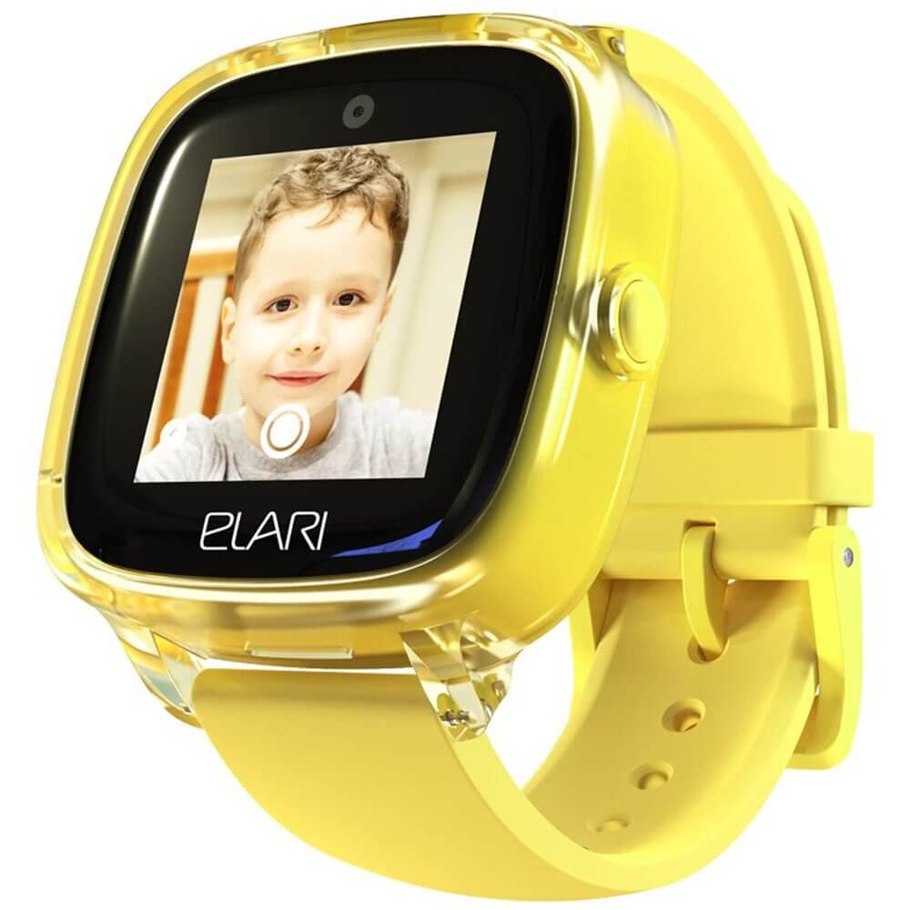 Детские умные часы Elari Kidphone Fresh, Yellow, цвет желтый - фото 1