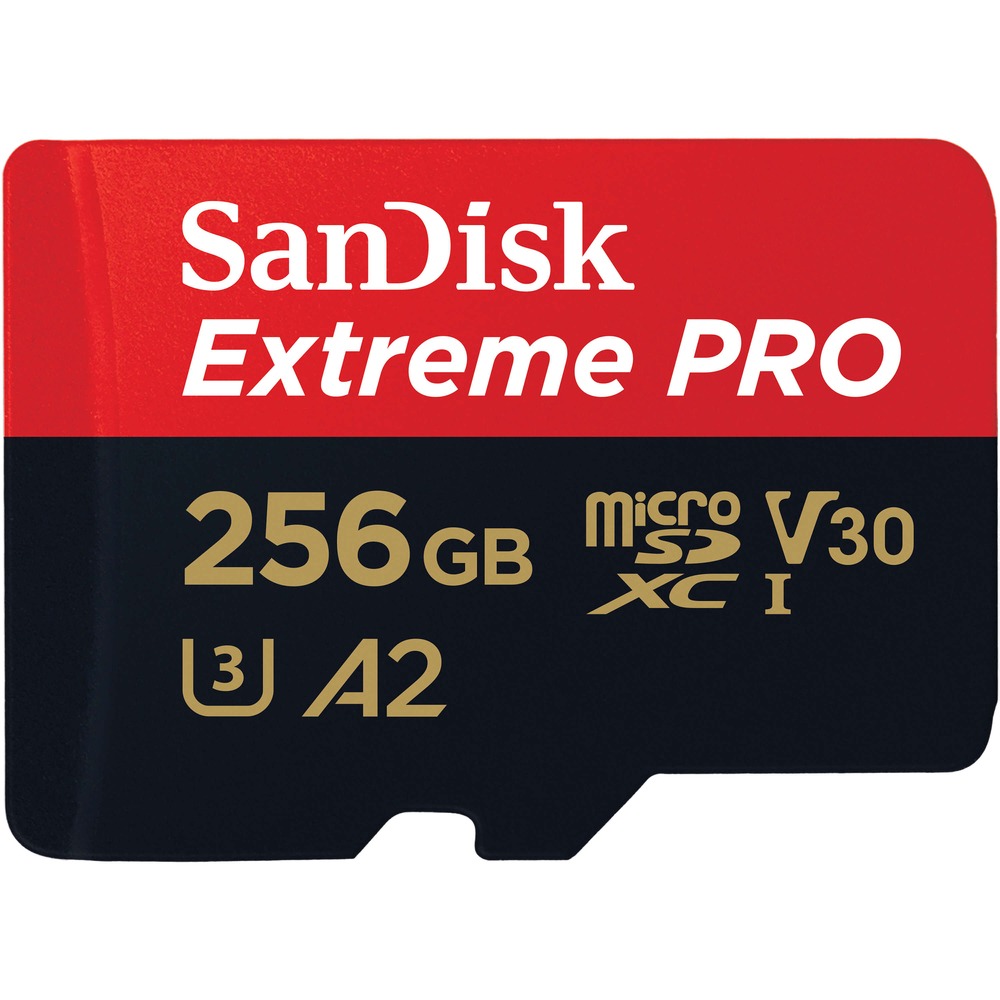 Карта памяти Sandisk microSDXC 256Gb Extreme Pro (SDSQXCZ-256G-GN6MA)