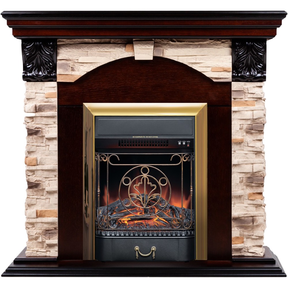 Каминокомплект Realflame Dublin Rock STD/EUG AO + Majestic LUX BR