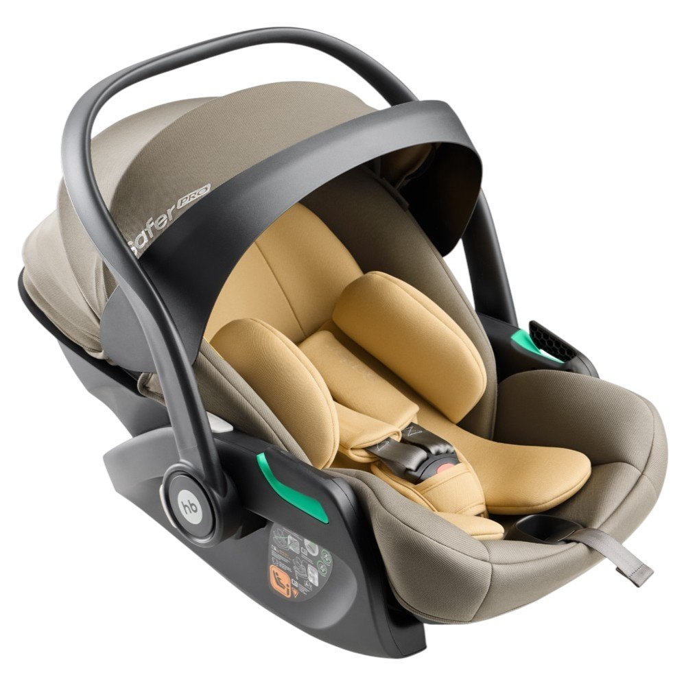 Детское автокресло Happy Baby Safer Pro тёплый-серый