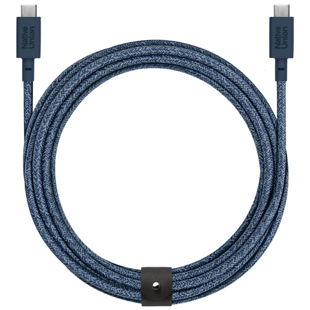 Кабель Native Union BELT-XL-C-NAV-3-NP Belt Cable XL 3 м синий 5890₽