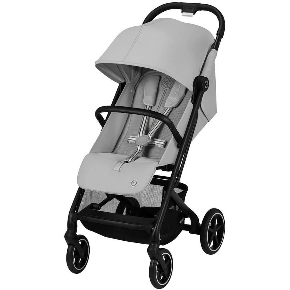 Детская коляска Cybex Beezy Fog Grey с дождевиком и бампером