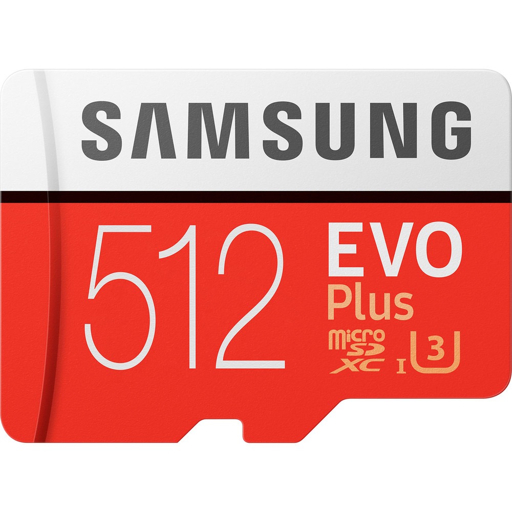 Карта памяти Samsung MicroSD 512GB Class 10 EVO Plus (MB-MC512HA/RU) MicroSD 512GB Class 10 EVO Plus (MB-MC512HA/RU) - фото 1