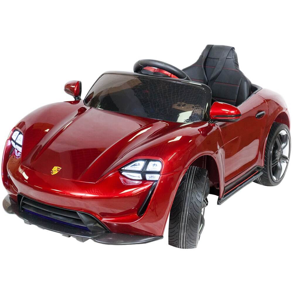 Детский электромобиль Toyland Porshe Sport QLS 8988 красный