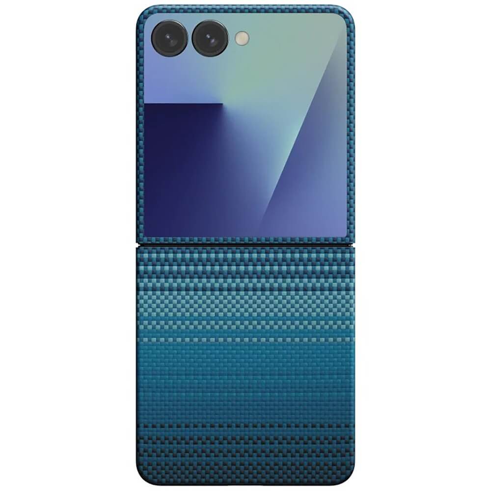 Чехол Pitaka MagEZ Case для Samsung Galaxy Z Flip 7 синий