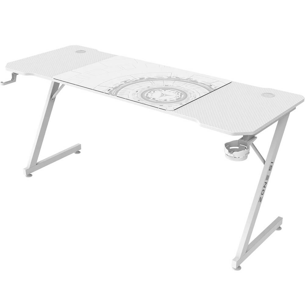 Компьютерный стол ZONE 51 Trine 160 White (Z51-T6N-WH)