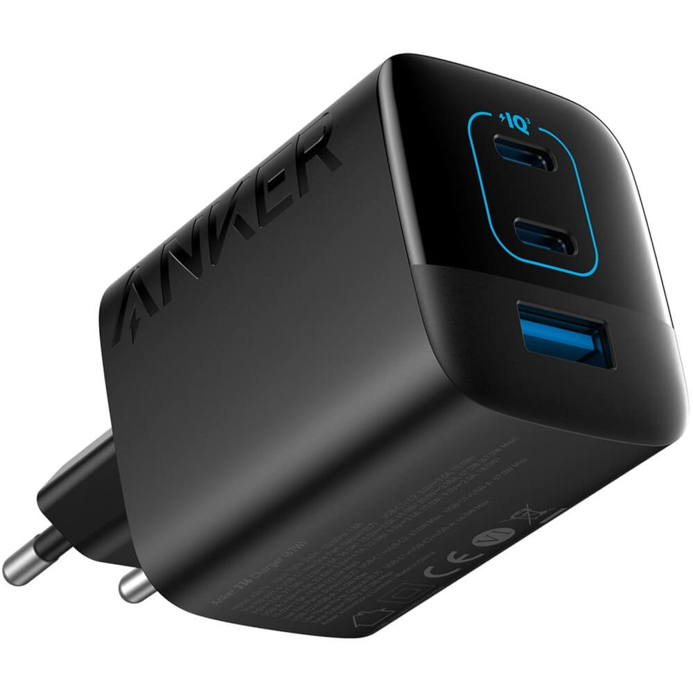 Зарядное устройство Anker 336 67W (A2674G11), чёрный