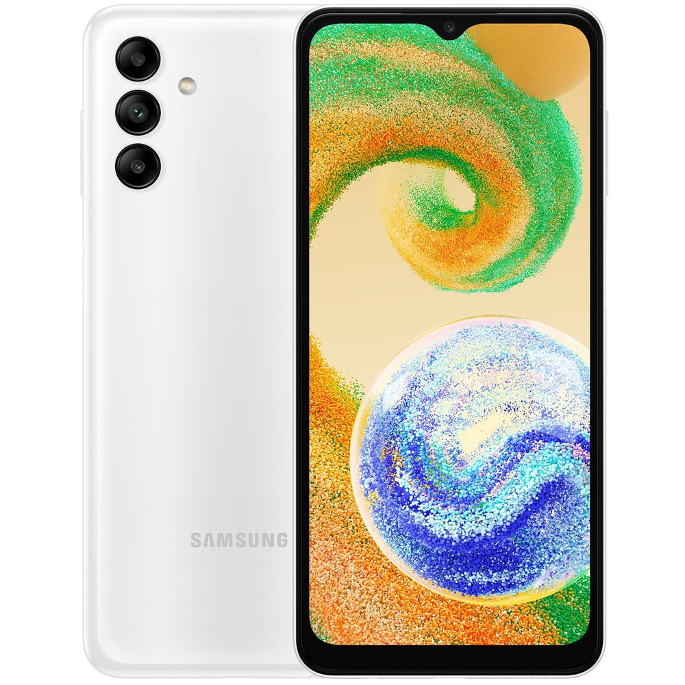 Смартфон Samsung Galaxy A04s 32 ГБ белый - фото 1