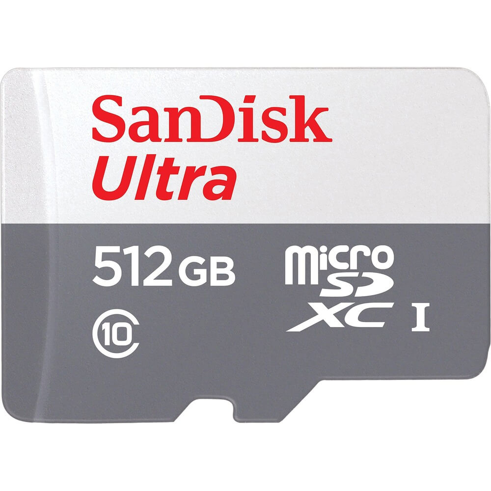 Карта памяти SanDisk Ultra 512 ГБ (SDSQUNR-512G-GN3MN) Ultra 512 ГБ (SDSQUNR-512G-GN3MN) - фото 1