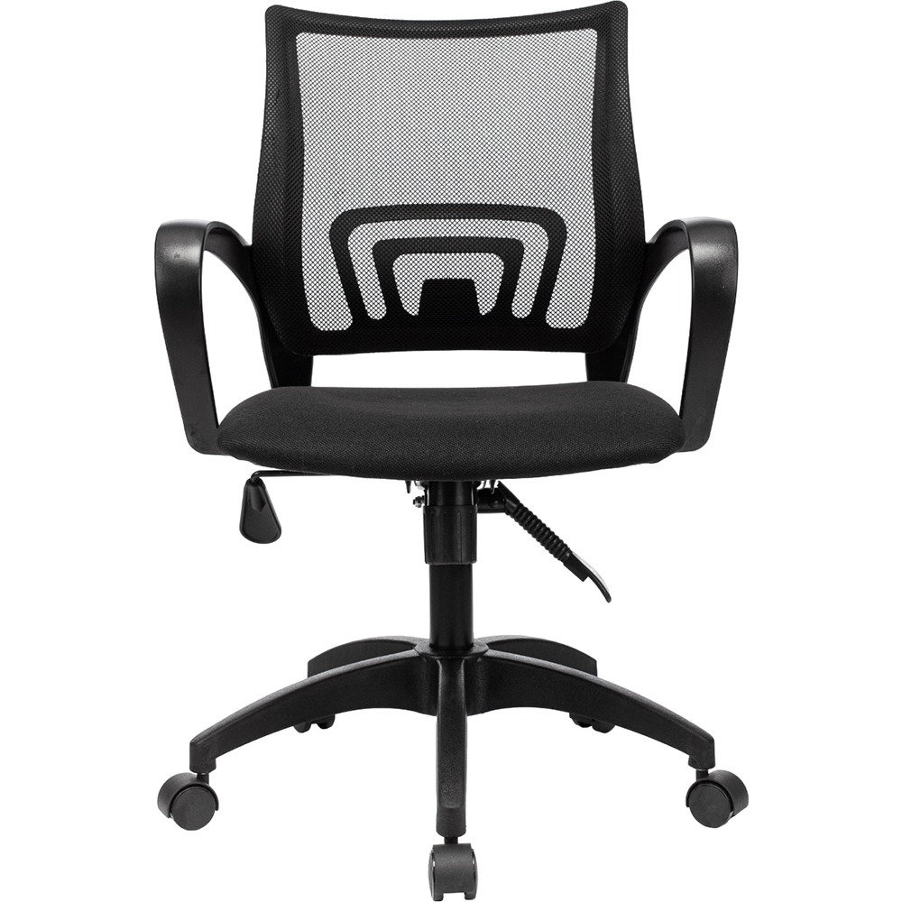 Бюрократ ch 695n. Ch-695n, на колесиках, сетка/ткань, черный [Ch-695n/Black]. Офисное кресло Люкс.