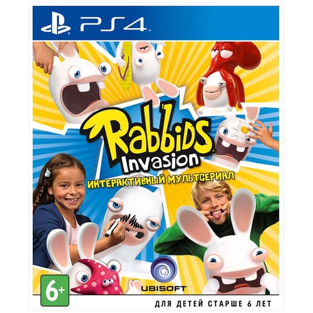 Rabbids Invasion PS4, русская версия