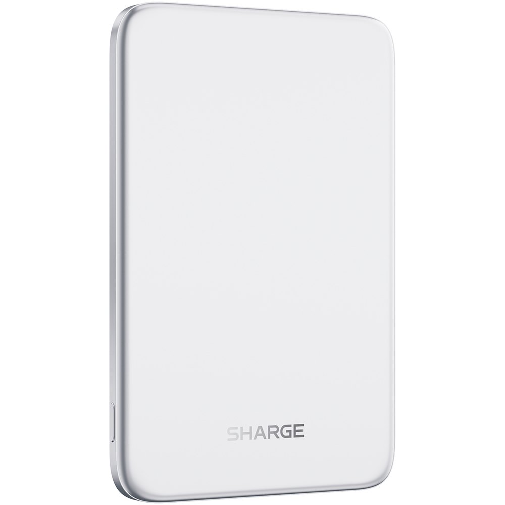 Внешний аккумулятор Sharge M6 Magnetic 5000 мАч 15W Wireless серебристый